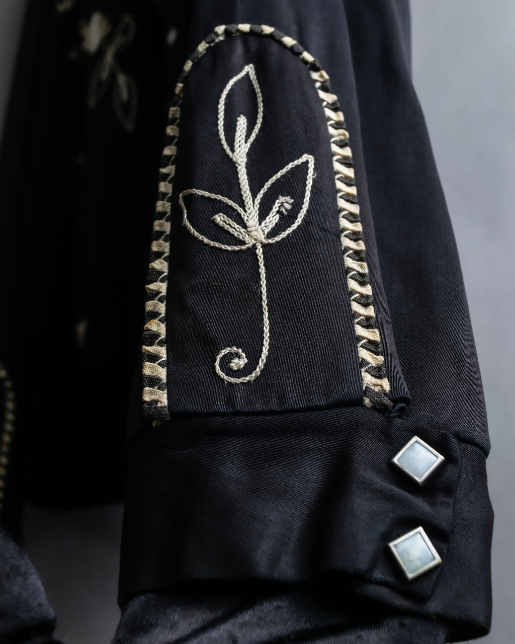 "Vintage Western detail shirt jacket"