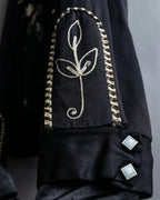 "Vintage Western detail shirt jacket"