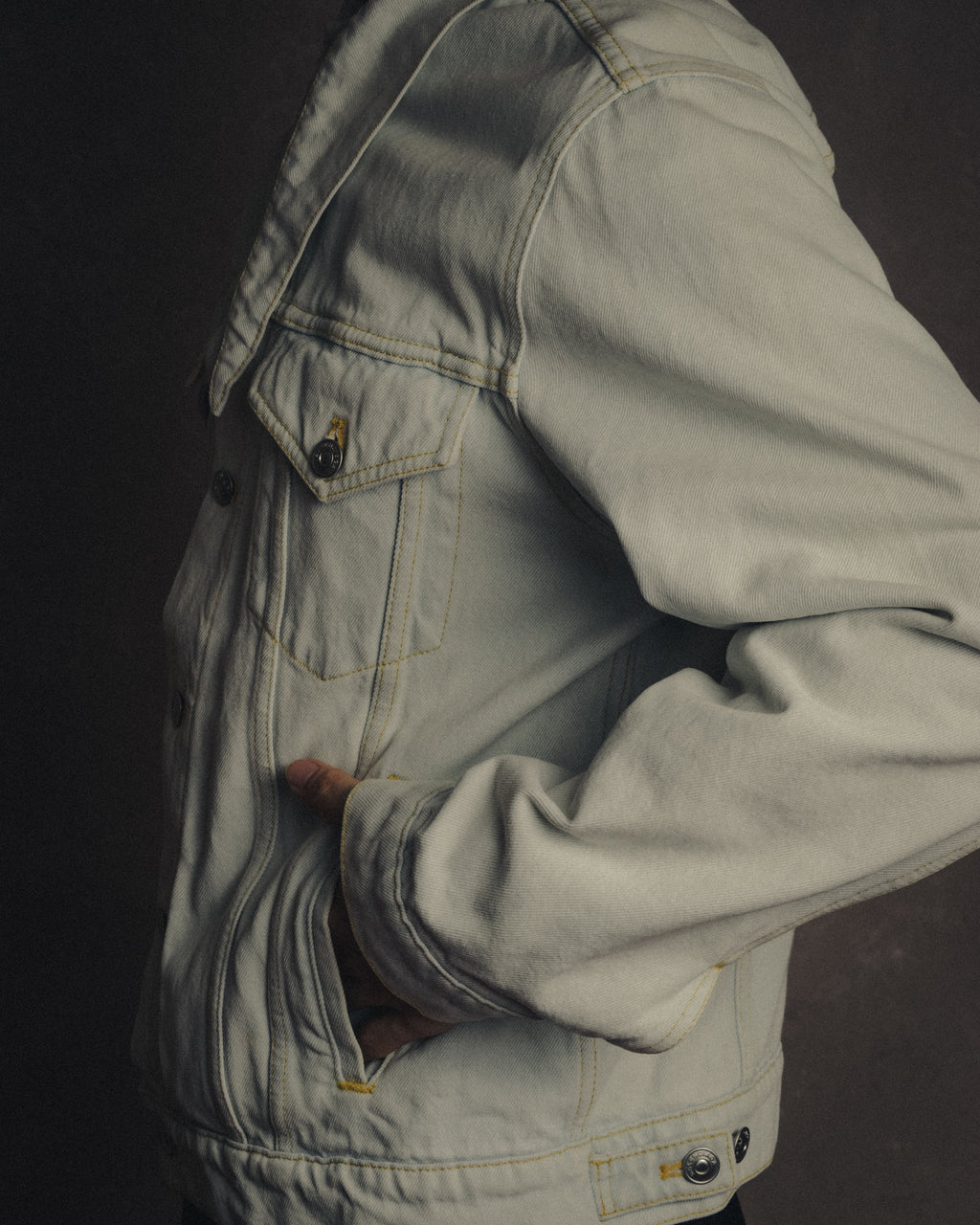 -SPECIAL- “BALENCIAGA” 2017-2018 swing denim jacket