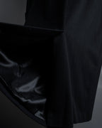 "BARBERINI" Minimalist detail 100% cashmere stand collar coat