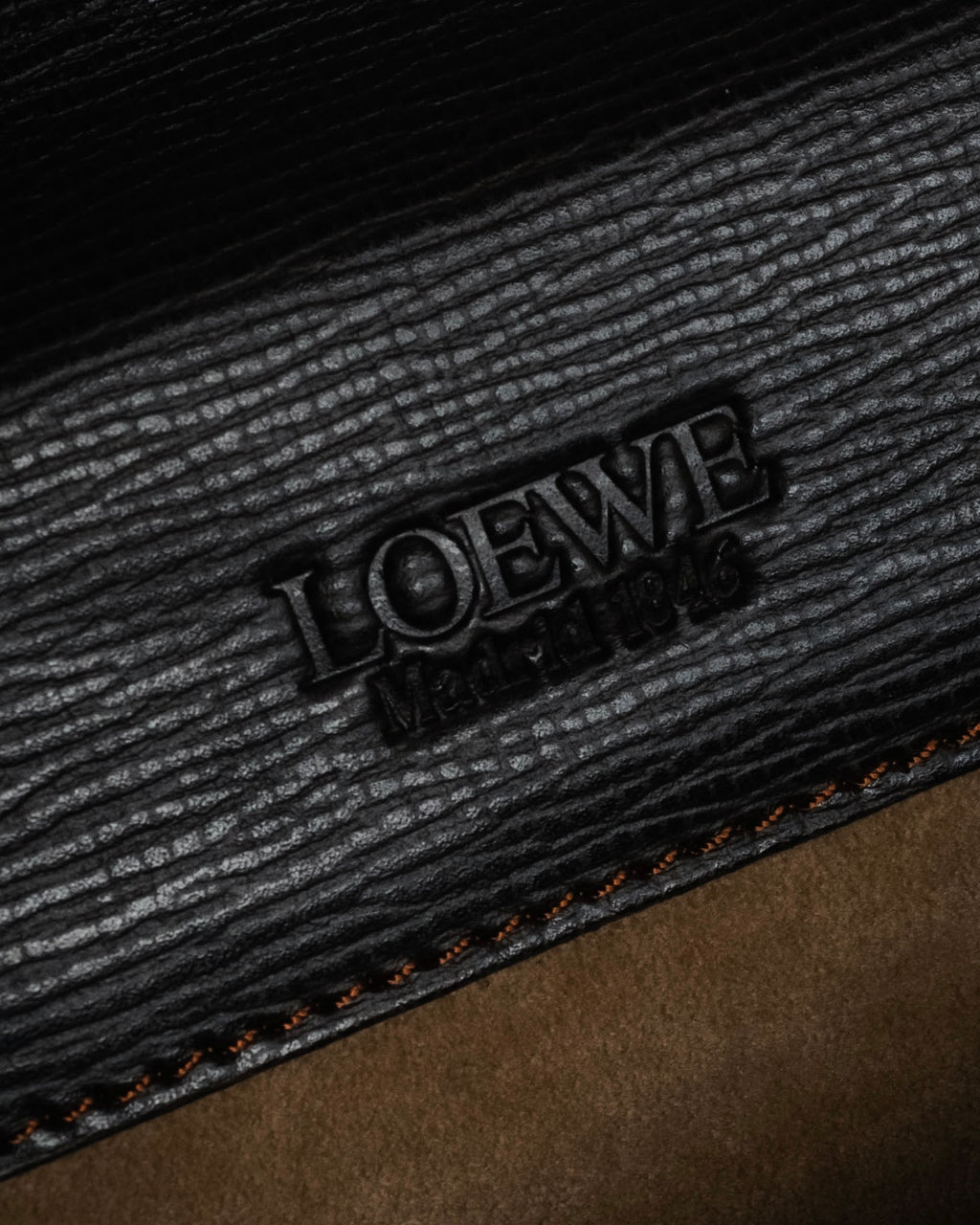 “LOEWE” 90’s Heritage anagram lock briefcase