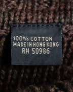 "Vintage cable knit turtleneck sweater"