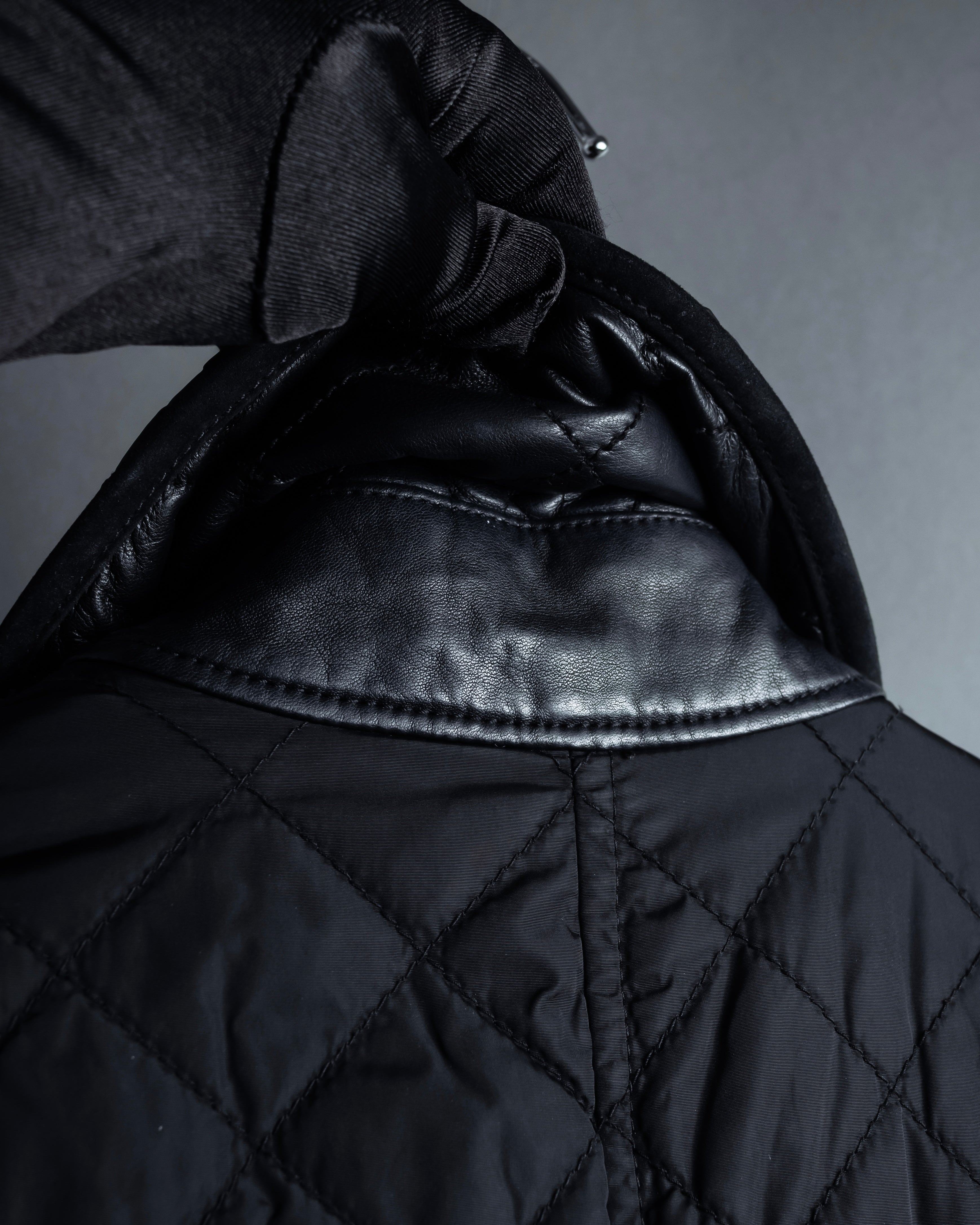 -SPECIAL- "LOEWE" 2009-2013's Quilted design reversible lambskin jacket