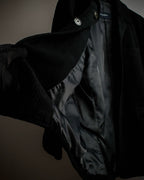 "BURBERRY" Thick wale corduroy oversized tailored jacket