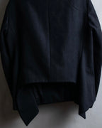 "HELMUT LANG" Short length wool riders jacket