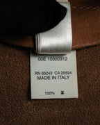 "DIESEL" 00’s Turquoise-studded embossed suede belt