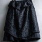 "LIMI feu" Washed layered fabric mid length skirt