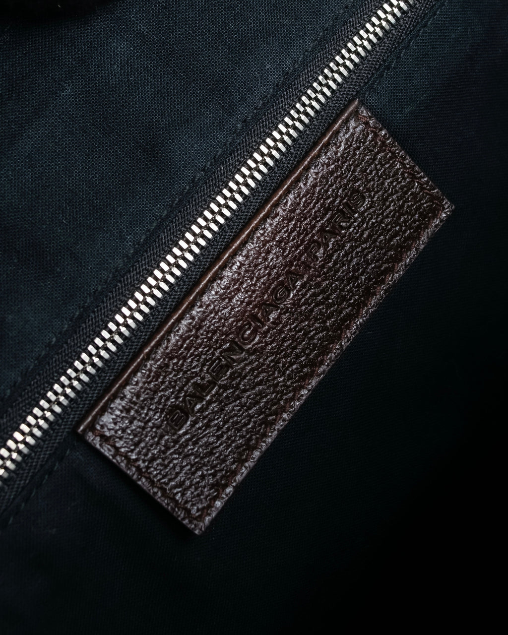 "BALENCIAGA" Circle lock design leather doctor bag