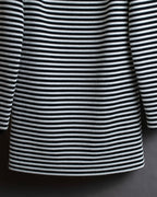 "T by Alexander Wang" Uniform striped ribbed knit pullover