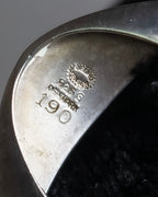 "GEORG JENSEN" Henning Koppel design sculptural silver earring