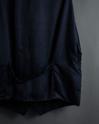 "JEAN PAUL GAULTIER" 90's Geometric lace design tailored vest