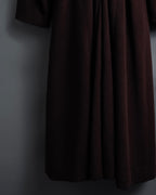 -SPECIAL- "JEAN PAUL GAULTIER"
 1990's-00's Gathered tuck shape design long coat