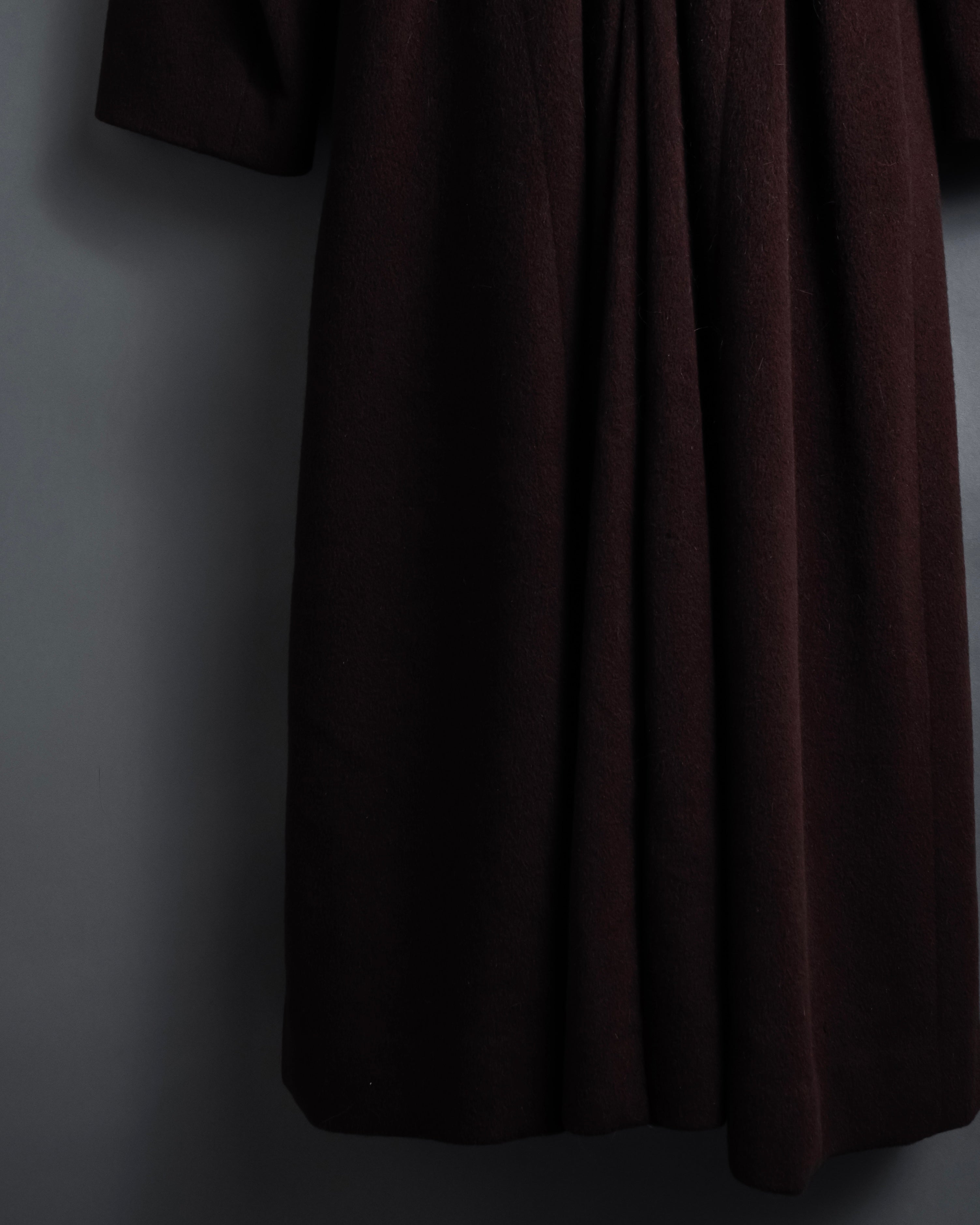 -SPECIAL- "JEAN PAUL GAULTIER"
 1990's-00's Gathered tuck shape design long coat