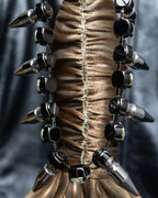 "N21 NUMERO VENTUNO" Studded diamond combination necklace