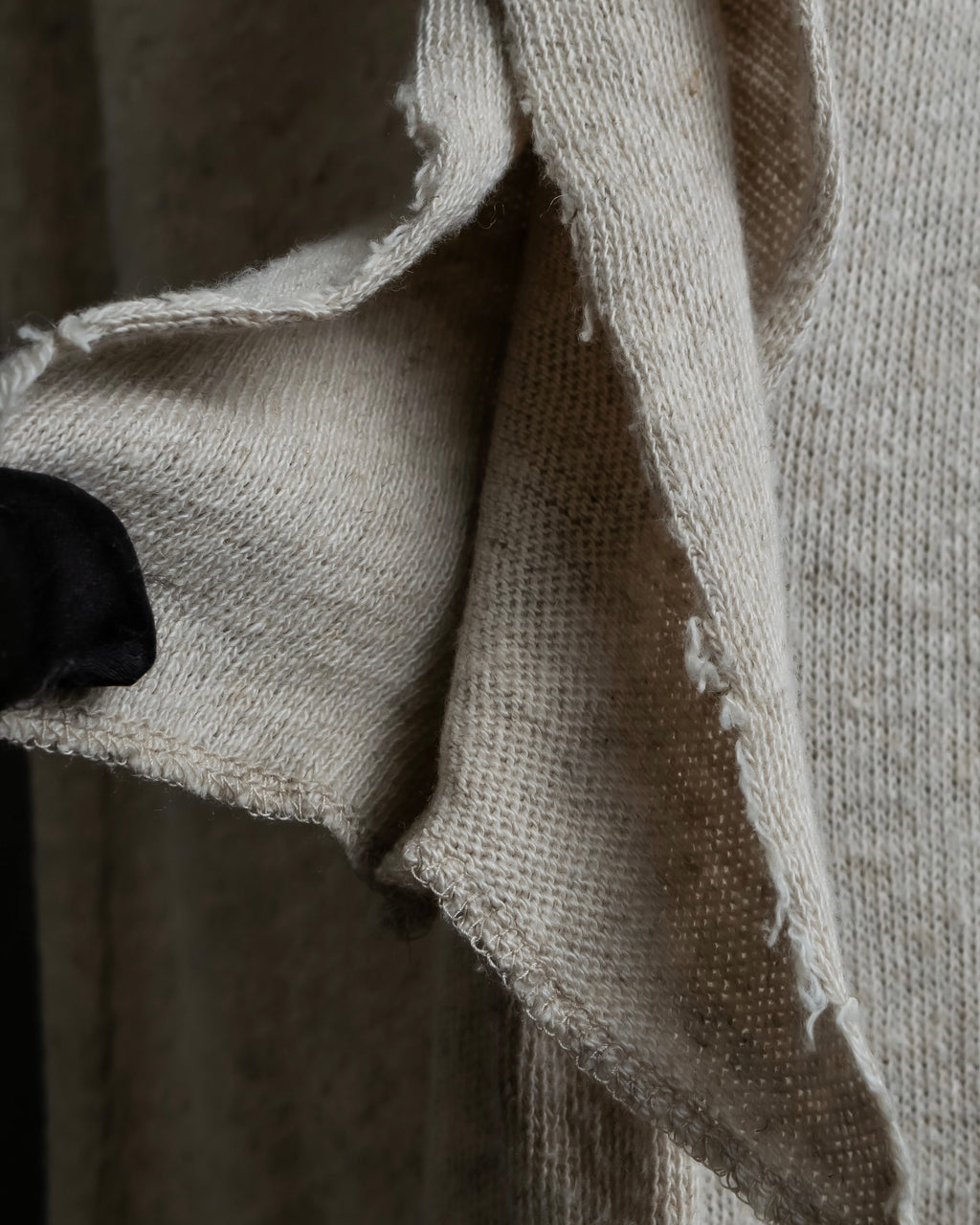 "Y's" Linen cotton mix ruffle design tank top