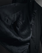 "Dior Homme" Chris Van Assche design satin lapel tuxedo set up