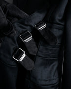 -SPECIAL- "YVES SAINT LAURENT rive gauche" 03 year Tom Ford period corset design long coat