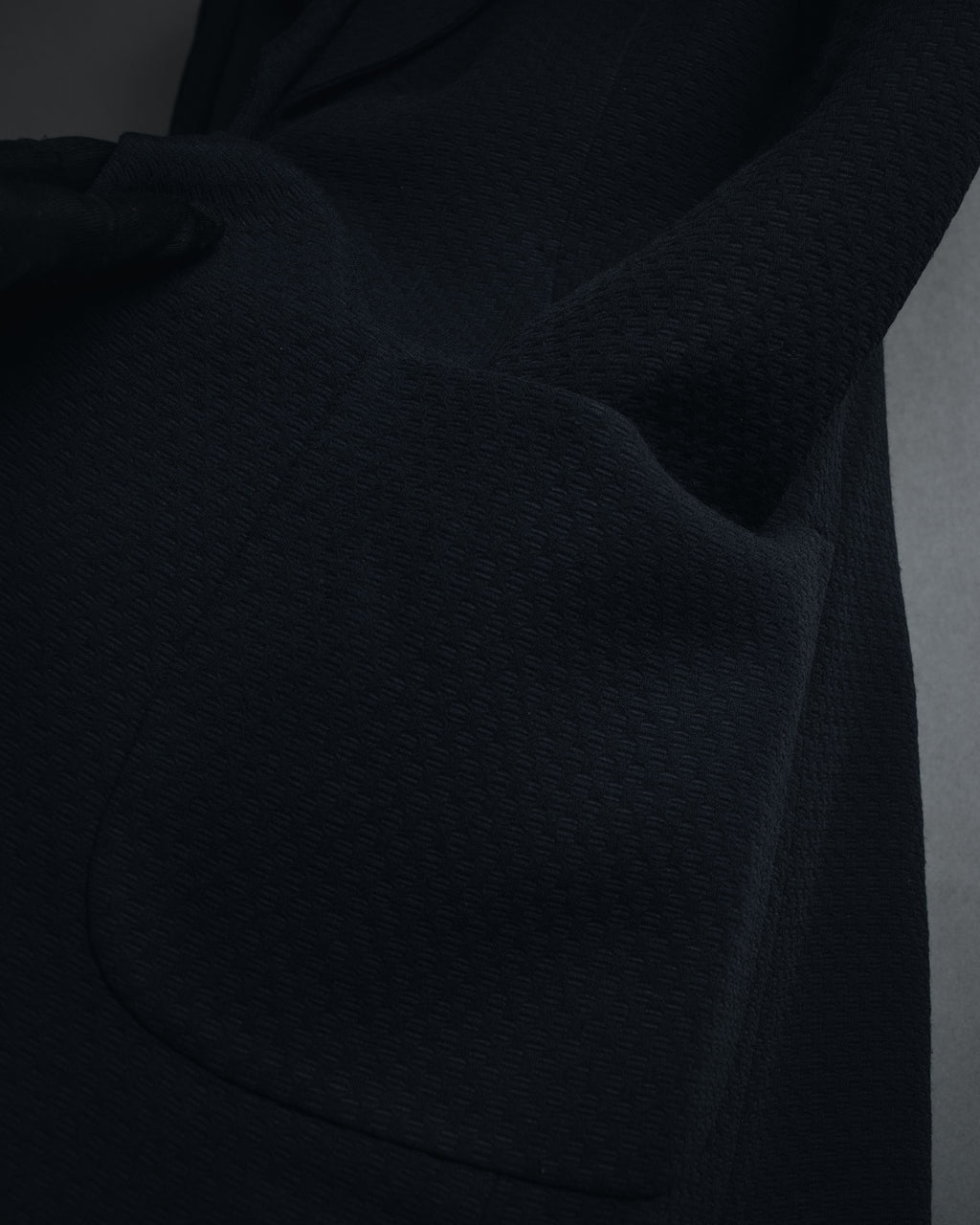 "FENDI" 80’s-90’s viscose blend structured tailored jacket