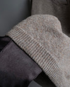 "MAISON MARGIELA 2005's AW " Twisted detail V-neck knit