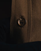 "SAINT LAURENT" 2021AW silk crepe de chine french-cuff shirt