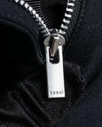 "sacai" Satin line design tapered slacks