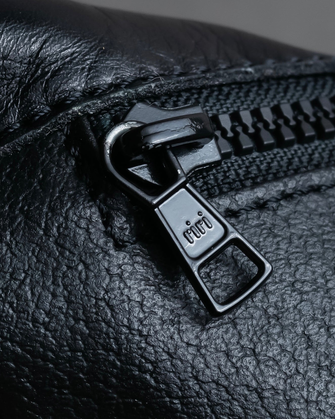 "CELINE" Triomphe logo quilted leather shoulder bag