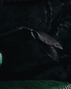 "Ermanno Scervino" 08’s-15’s Fur turquoise charm bag