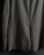 "GUCCI" 21SS Label attached single 2B tailored jacket setup