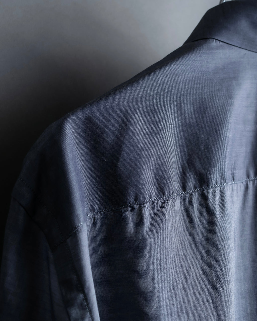 “PRADA” Bicolor back designed dress shirt