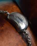 "Tiffany&Co" Beans motif silver bracelet