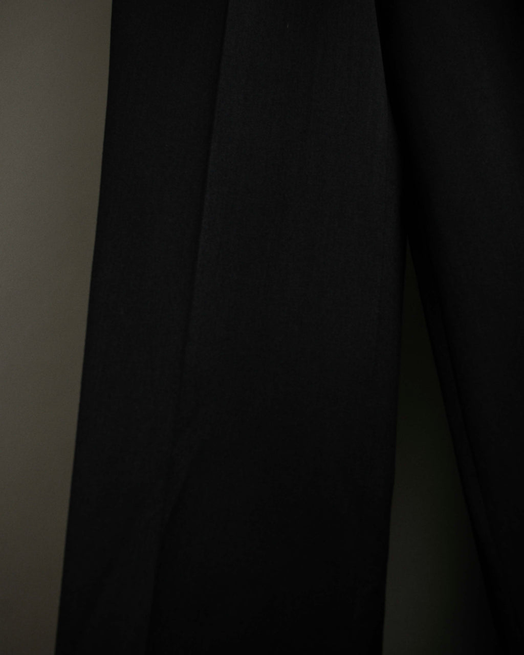 "CHANEL" Fringe design high waist straight cut slacks