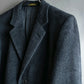 "GIANERANCO FERRE" Angora wool blend long chester coat