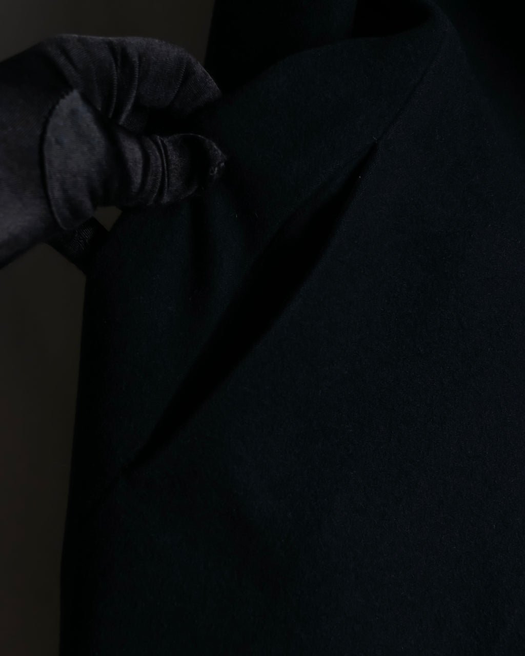 "JIL SANDER" 100% cashmere straight line stand collar coat