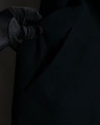 "JIL SANDER" 100% cashmere straight line stand collar coat