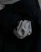 "YVES SAINT LAURENT" 00's shadow stripe pattern beautiful tailoring set up