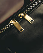 -SPECIAL- “Saint Laurent” 2012-2016 Classic Duffle 12 smooth calfskin bag