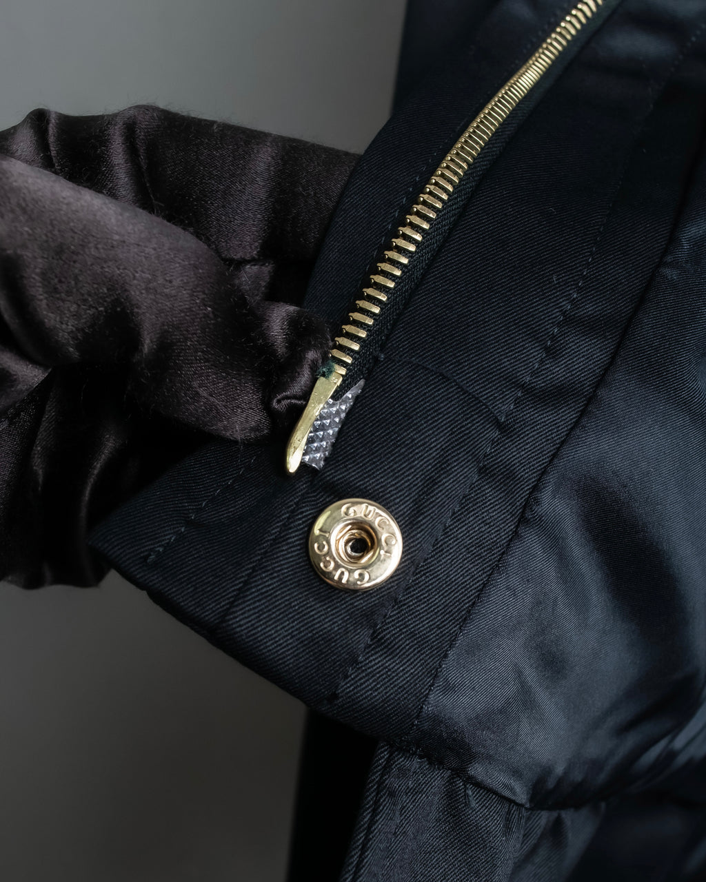 "GUCCI" Multi detail stand collar jacket