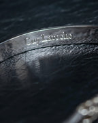 "Guy Laroche" Logo motif silver bracelet