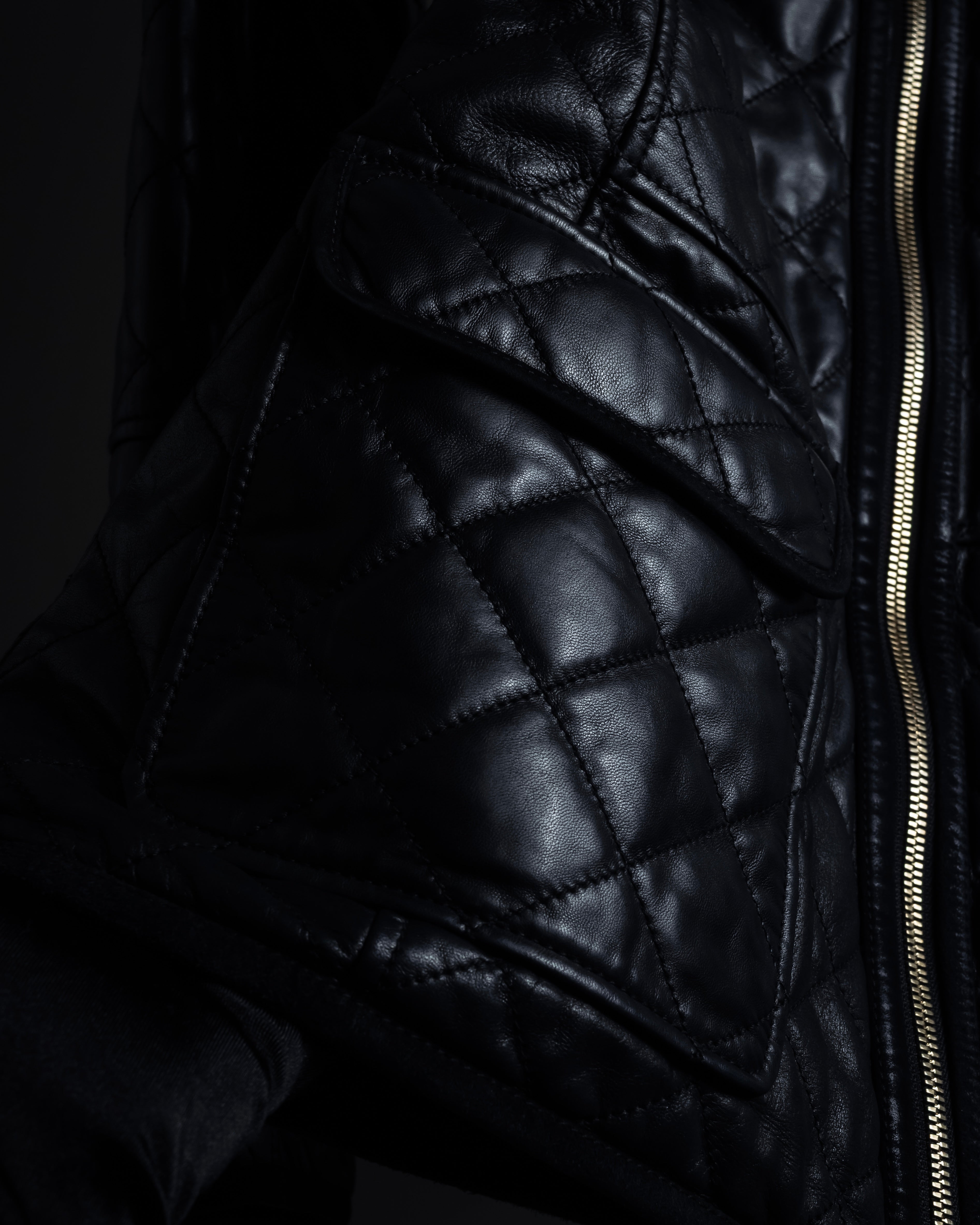 -SPECIAL- "LOEWE" 2009-2013's Quilted design reversible lambskin jacket