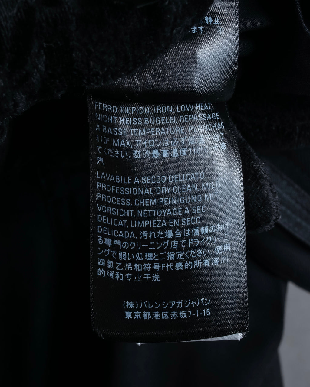 "BALENCIAGA" Beautiful draped full-length slacks