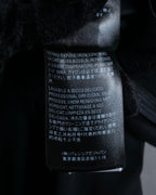 "BALENCIAGA" Beautiful draped full-length slacks