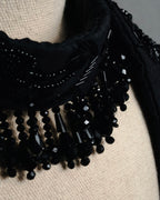 –SPECIAL– "DRIES VAN NOTEN"
2008-2014 Beaded fringe tie choker collar