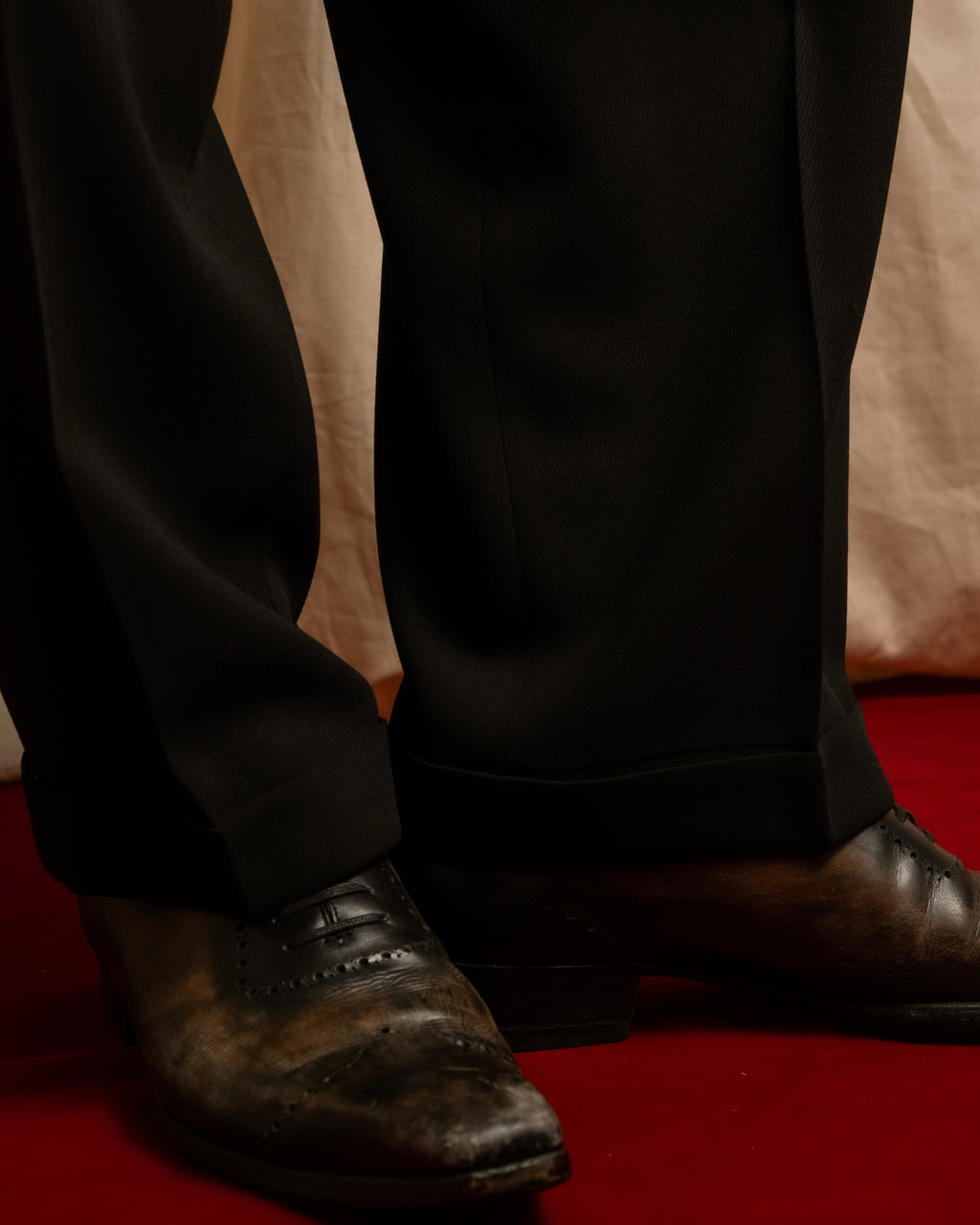 "GIORGIO ARMANI" Classically tailored relaxed set up