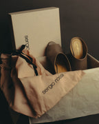 "Sergio Rossi" 10's Minimal leather mule sandals