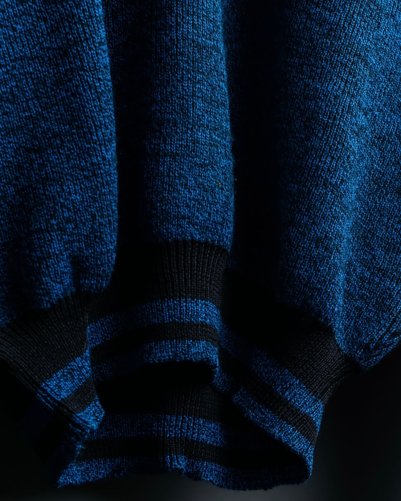 "Christian Dior Sport" V-neck oversized rib knit