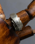"JEAN PAUL GAULTIER" Logo engraved silver 925 ring
