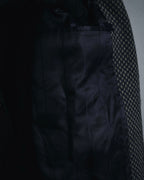 "VALENTINO GARAVANI BOUTIQUE"
Late 80’s - Early 90’s soft-structured birdseye wool tailored jacket