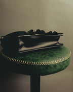 "RED VALENTINO" 2010's Ruffled leather shoulder bag