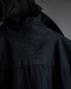 "HERMES" 90’s H-jacquard selier button shirt