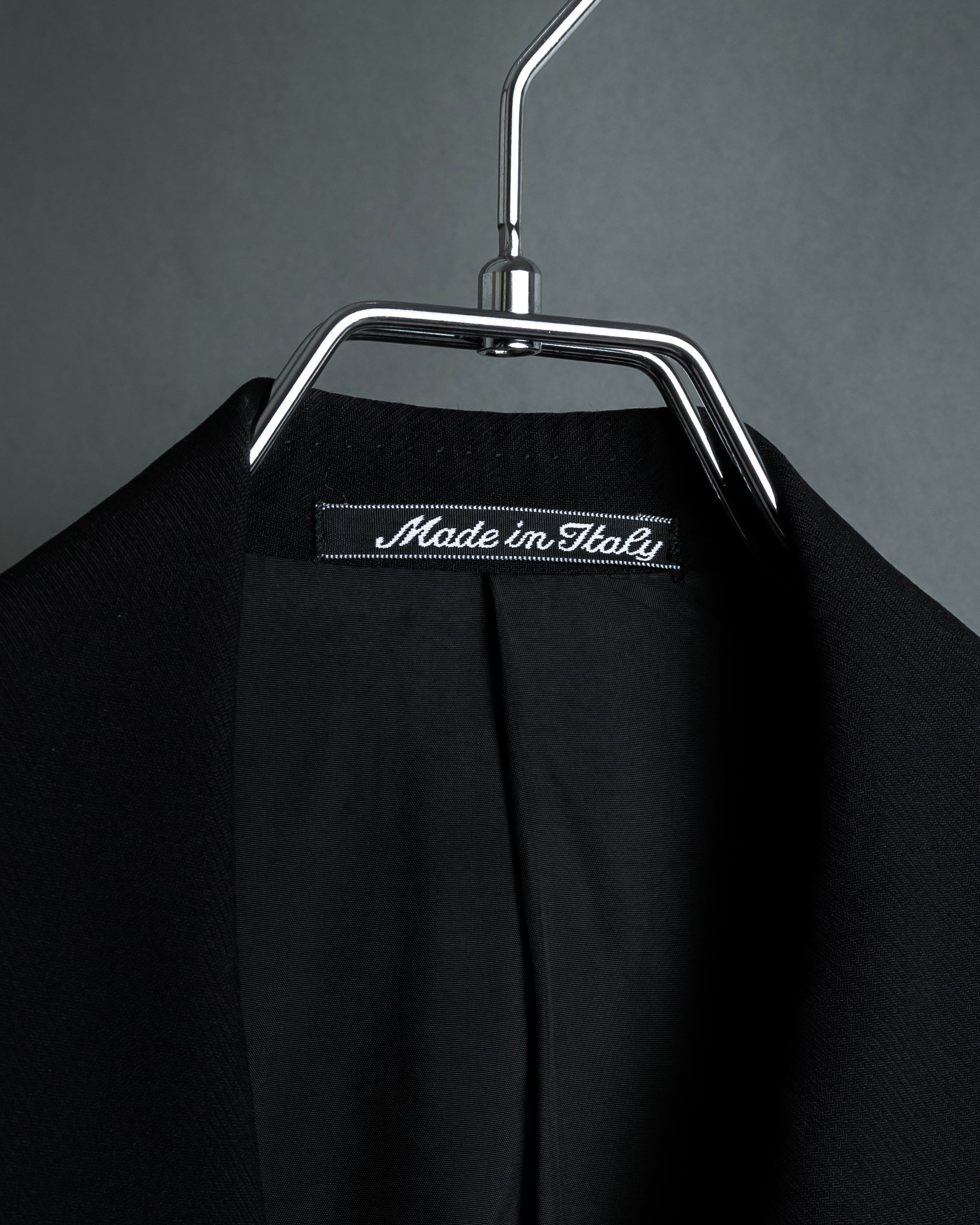 "GIORGIO ARMANI" Double-breasted classic tailoring set up